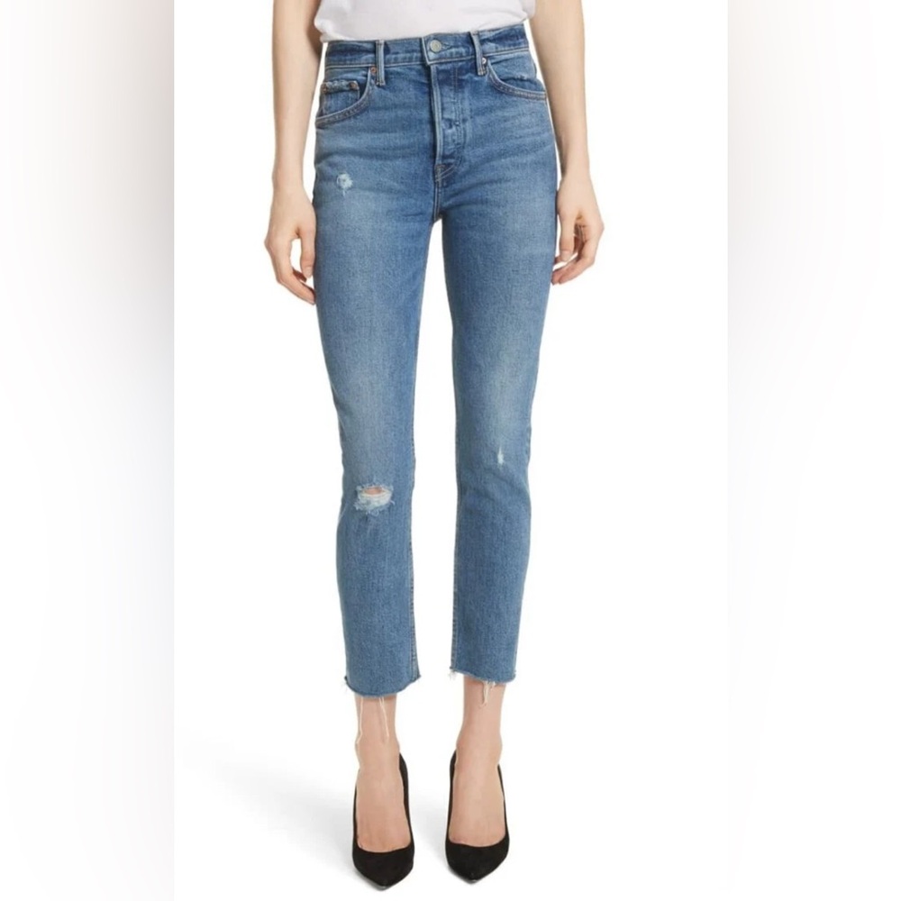 GRLFRND Karolina High Rise Slim Leg Jeans Size 27
